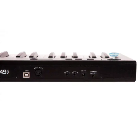 Клавиатура MIDI Axelvox KEY49j Black 49 клавиш черный